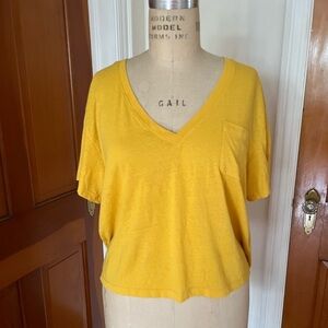 Jcrew Crop Tee in Size XL